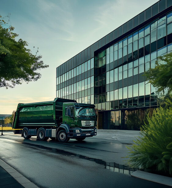 Clean up truck